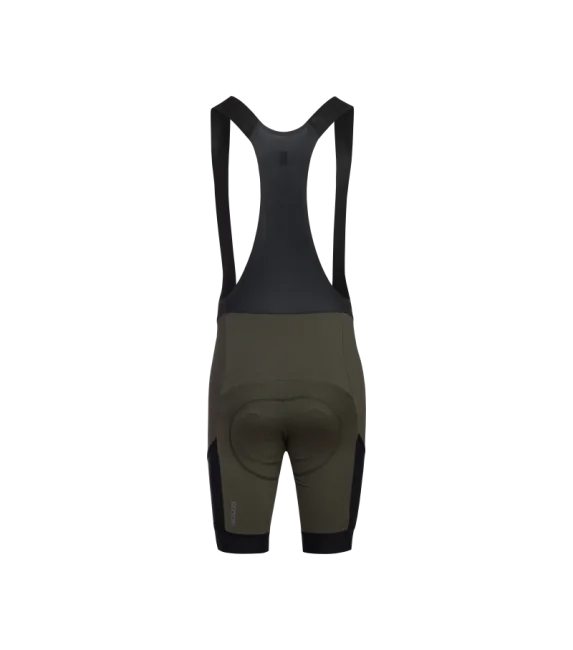 Heren fietsbroek met bretels GRAVEL | PASSION Z4 Khaki